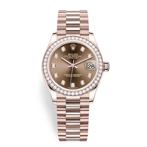 rolex chocolat datejust|rolex datejust 31mm everose gold.